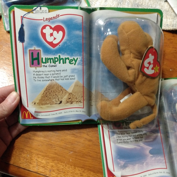 New Ty Beanie Babies Legends Lot McDonald's - Picture 3 of 4